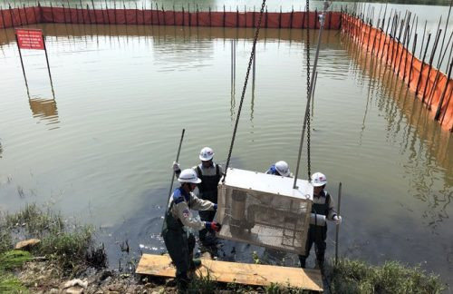 Quảng Ninh: Khử ô nhiễm hồ điều hòa ở Hạ Long bằng công nghệ thiên nhiên Bakture đạt kết quả khả quan