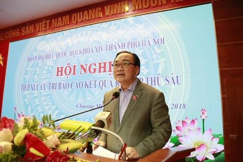 Bí thư Thành ủy Hà Nội: Kiên quyết xử lý các vi phạm gây ô nhiễm sông Đáy
