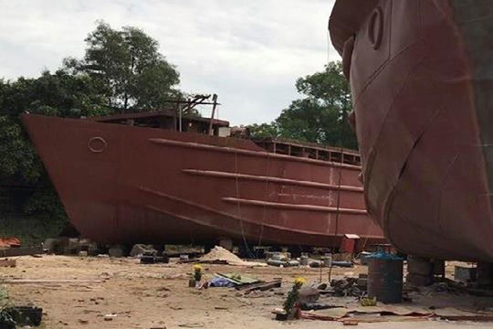 Nổ xưởng đóng tàu ở Sài Gòn, ít nhất 2 người tử vong