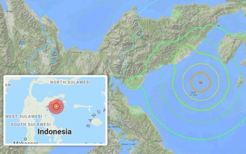 Indonesia: Động đất mạnh cảnh báo sóng thần