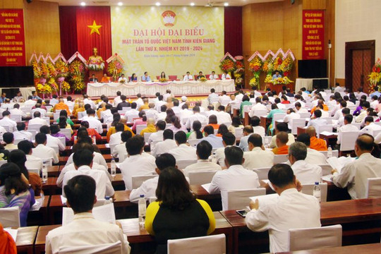 Kiên Giang: Tổ chức Đại hội đại biểu Mặt trận Tổ quốc Việt Nam tỉnh lần thứ X