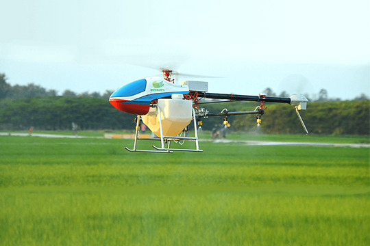 Tương lai của nền nông nghiệp với mô hình máy bay không người lái