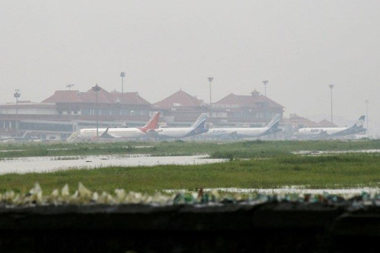 Ấn Độ: Lũ lụt khiến sân bay quốc tế Kochi phải đóng cửa
