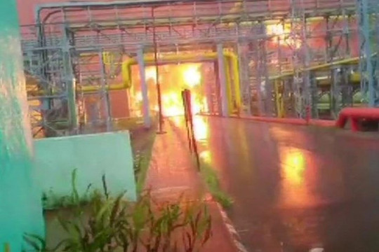 Ấn Độ: Nhà máy khí đốt bốc cháy dữ dội, ít nhất khiến 5 người thiệt mạng