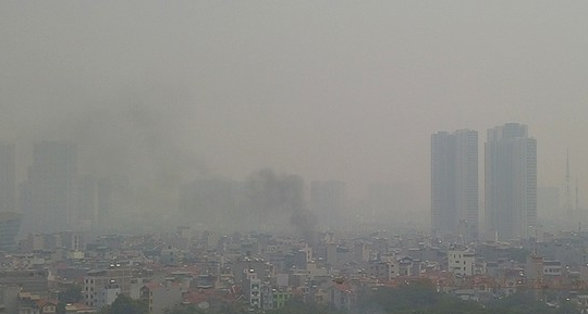 Sau 1 ngày “mưa vàng” chất lượng không khí tốt lên, ô nhiễm Hà Nội lại ở mức báo động