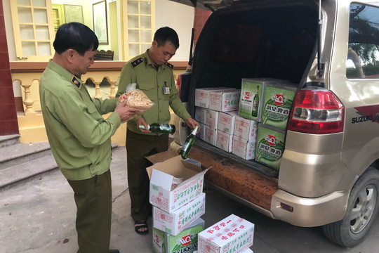 Lạng Sơn: Phát hiện 620 kg củ cải đã qua sơ chế nhập lậu từ Trung Quốc