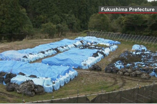 Nhật Bản: Hơn 90 bao rác nhiễm phóng xạ trôi xuống sông sau bão Hagibis