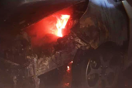 Nghệ An: Cháy ở tầng hầm chung cư Vinaconex 9, người dân hốt hoảng tháo chạy