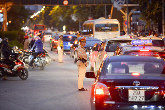 Hà Nội phân luồng giao thông phục vụ trận đấu Việt Nam với UAE và Thái Lan