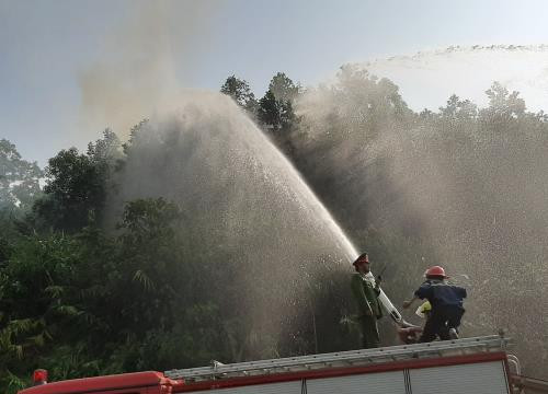 Hơn 1000 người tham gia diễn tập chữa cháy rừng cấp quốc gia năm 2019