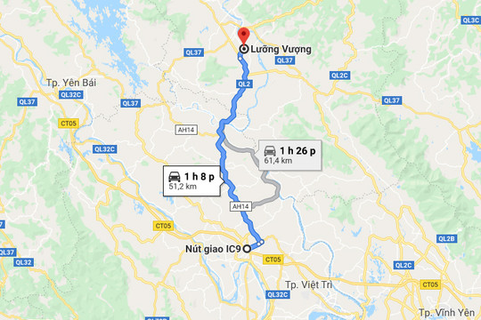 3.200 tỷ đồng đầu tư cao tốc Tuyên Quang – Phú Thọ  kết nối với cao tốc Nội Bài – Lào Cai