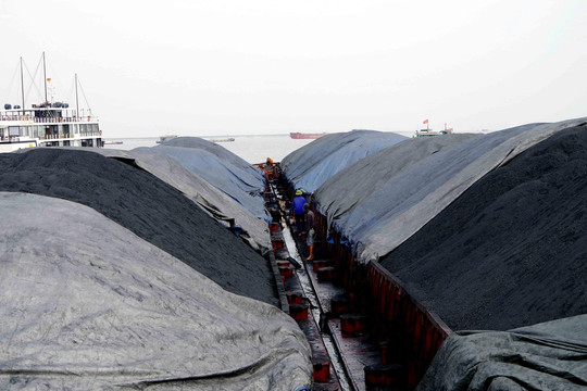 Hải Phòng: Cảnh sát biển tạm giữ 3.000 tấn than không rõ nguồn gốc