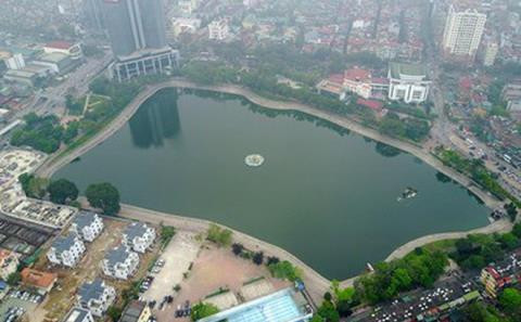 Việt Hưng lại đề xuất lấp hồ Thành Công xây 3 toà chung cư