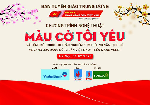 90 năm thành lập Đảng Cộng sản Việt Nam quang vinh cùng chương trình nghệ thuật “Màu cờ tôi yêu”