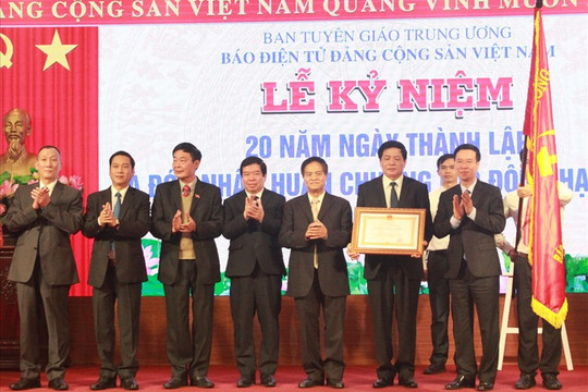 Báo điện tử Đảng Cộng sản Việt Nam kỷ niệm 20 năm ngày thành lập