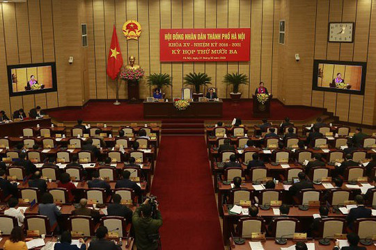 Hà Nội: Thông qua Nghị quyết về sáp nhập, đặt tên, đổi tên thôn, tổ dân phố thuộc 11 quận, huyện