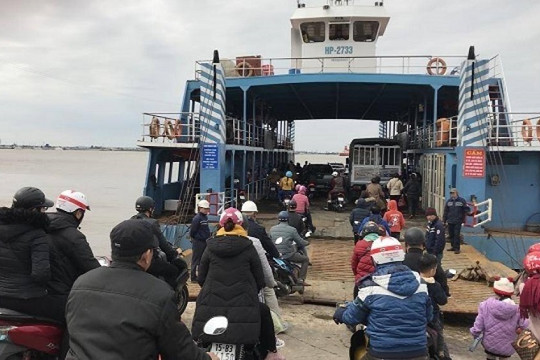 Hải Phòng: Miễn, giảm vé qua phà Gót-Cái Viềng cho người dân Cát Hải