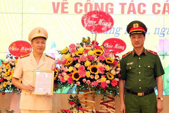 Đại tá Nguyễn Ngọc Lâm được bổ nhiệm làm Giám đốc Công an tỉnh Quảng Ninh