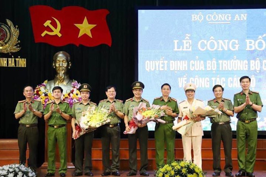 Đại tá Võ Trọng Hải được bổ nhiệm giữ chức Giám đốc Công an tỉnh Nghệ An