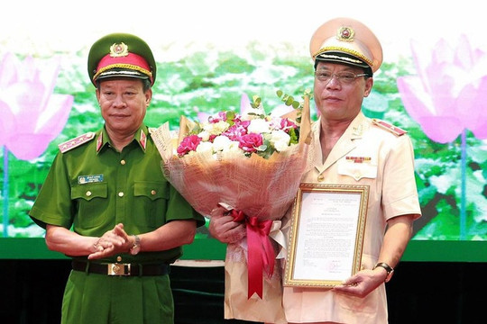 Thiếu tướng Nguyễn Hải Trung làm Giám đốc Công an TP Hà Nội