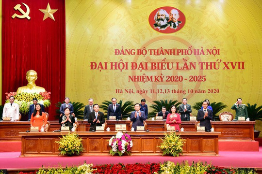Khai mạc Đại hội Đảng bộ thành phố Hà Nội nhiệm kỳ 2020 – 2025