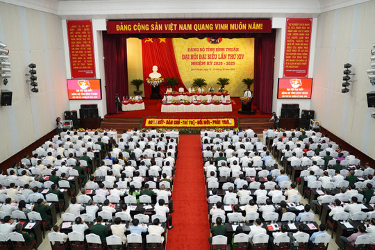 Bình Thuận: Khai mạc Đại hội Đảng bộ tỉnh lần thứ XIV, nhiệm kỳ 2020 – 2025