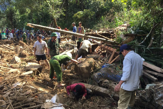 Danh tính 22 nạn nhân chết và mất tích trong vụ lở núi ở Trà Leng