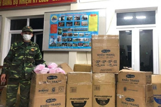 Quảng Trị: Phát hiện gần 150.000 khẩu trang vô chủ ở khu vực biên giới