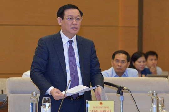 Bí thư Thành ủy Hà Nội Vương Đình Huệ được giới thiệu ứng cử đại biểu Quốc hội ở khối Quốc hội