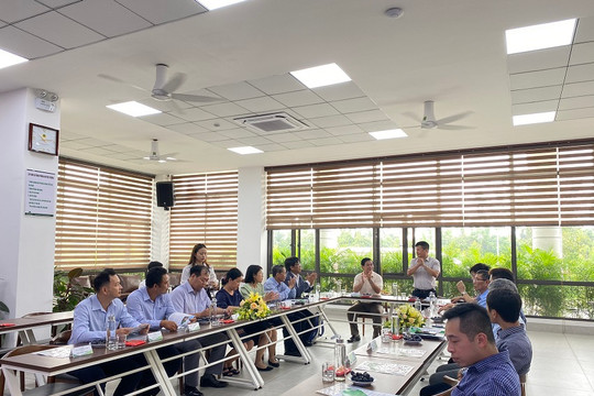 Hải Phòng: KCN Nam Cầu Kiền đón đoàn đại biểu từ TP. Hồ Chí Minh đến tham quan và làm việc