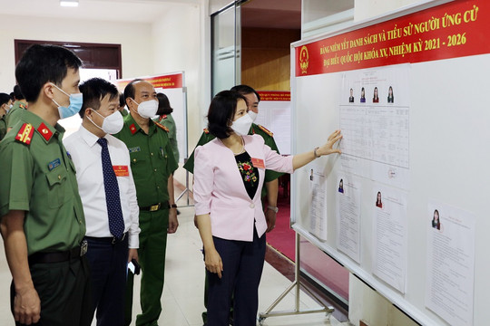 Bắc Ninh: Hơn 3.300 cử tri bầu cử sớm