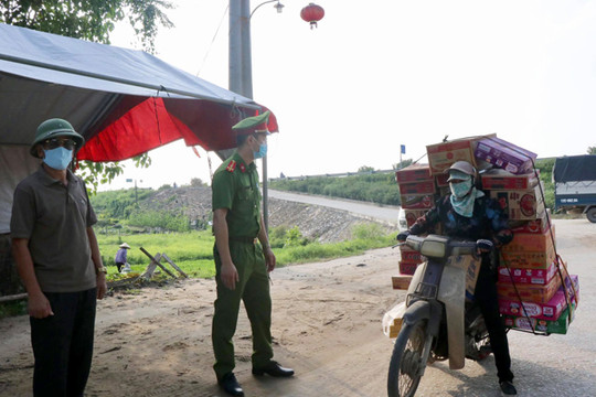 TP Bắc Ninh lập 115 chốt chặn kiểm soát dịch COVID-19