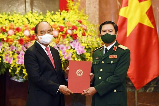 Thượng tướng Nguyễn Tân Cương làm Tổng Tham mưu trưởng Quân đội nhân dân Việt Nam