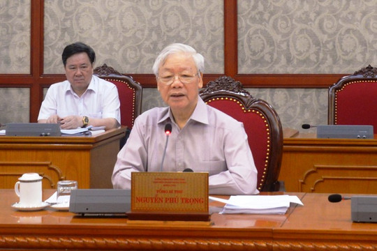 Tổng Bí thư Nguyễn Phú Trọng: Tuyệt đối không lơ là, chủ quan trong công tác phòng, chống dịch Covid-19