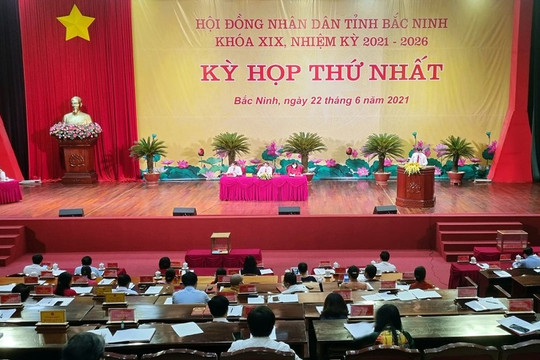HĐND tỉnh Bắc Ninh khóa XIX tổ chức kỳ họp thứ Nhất bầu các chức danh HĐND, UBND tỉnh