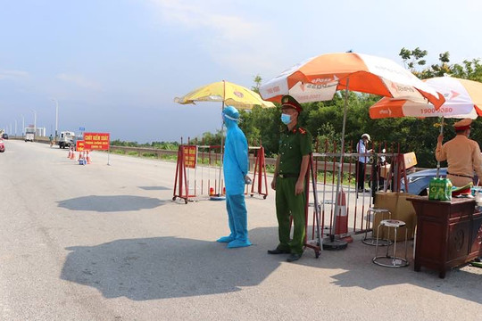 Bắc Ninh: Huyện Thuận Thành thiết lập 07 Chốt liên ngành kiểm soát dịch Covid-19