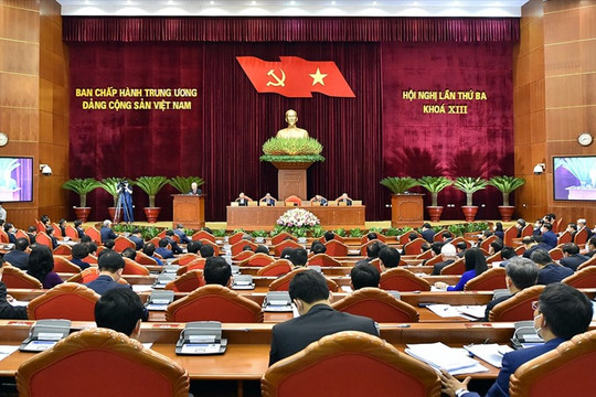 Bế mạc Hội nghị lần thứ ba Ban Chấp hành Trung ương Đảng khóa XIII