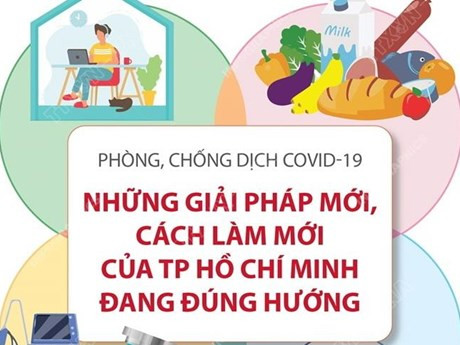 [Infographic] Những giải pháp mới, cách làm mới của TP Hồ Chí Minh đang đúng hướng