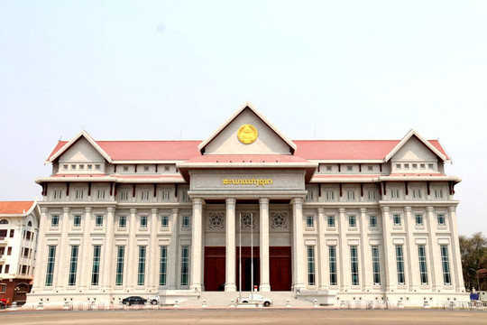 [Infographic] Tòa nhà Quốc hội Lào – biểu tượng của quan hệ hữu nghị vĩ đại Việt-Lào
