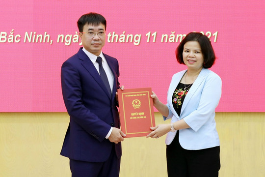 Bắc Ninh: Bổ nhiệm Chánh văn phòng UBND tỉnh và Giám đốc sở VHTT&DL