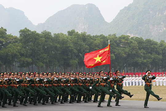 Kỷ niệm 77 năm ngày thành lập Quân đội Nhân dân Việt Nam: Vững bước dưới lá cờ vinh quang của Đảng