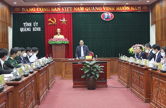 Quảng Bình: Sau lễ kỷ niệm, Thủ tướng Phạm Minh Chính làm việc với lãnh đạo tỉnh Quảng Bình