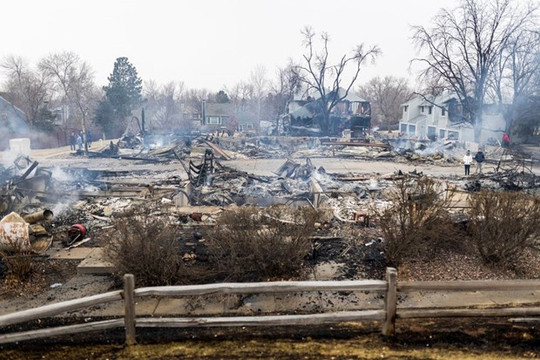 Cháy lớn tại bang Colorado (Mỹ) phá hủy gần 1.000 ngôi nhà