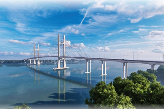 [Infographics] Cầu Rạch Miễu 2 góp phần thúc đẩy phát triển vùng đồng bằng sông Cửu Long