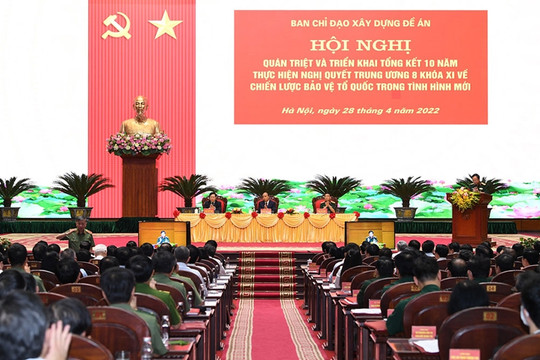 Chủ tịch nước Nguyễn Xuân Phúc chủ trì Hội nghị quán triệt và triển khai tổng kết 10 năm thực hiện Nghị quyết Trung ương 8 khóa XI