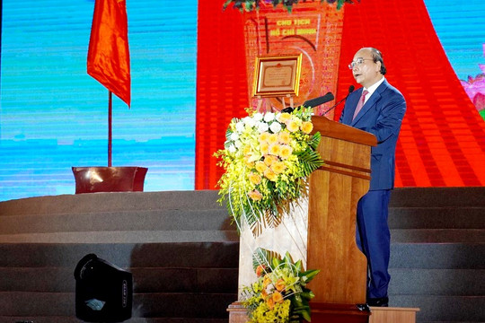 Chủ tịch nước trao tặng Huân chương Hồ Chí Minh cho tỉnh Quảng Trị
