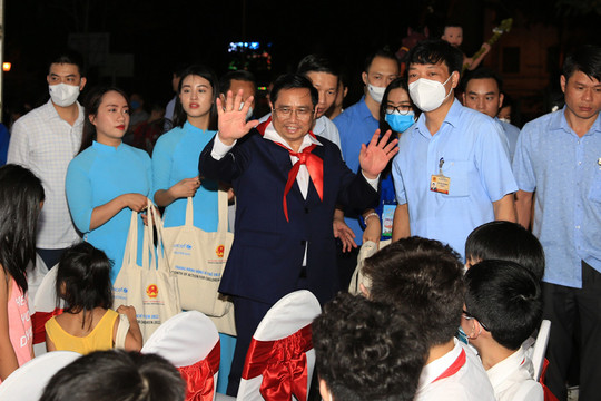 Thủ tướng Chính phủ Phạm Minh Chính dự Lễ phát động Tháng hành động vì trẻ em