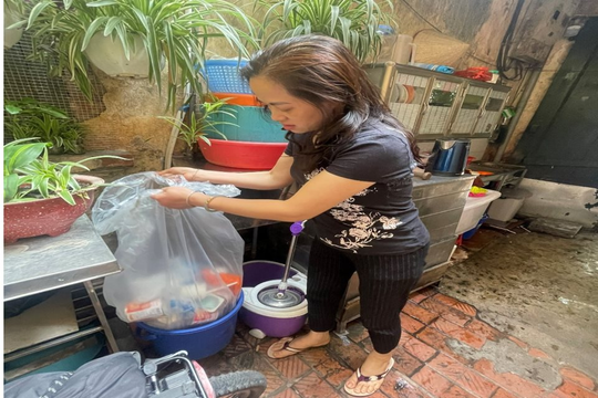 Phường Hàng Đào, quận Hoàn Kiếm, Hà Nội: 100% rác thải sinh hoạt được phân loại tại nguồn