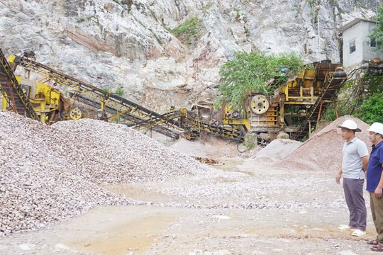 Thái Nguyên: Hạn chế thiệt hại trong khai thác khoáng sản mùa mưa bão