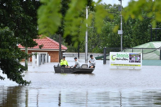 Australia: Sơ tán hàng nghìn người dân ở Sydney do lũ lụt nghiêm trọng